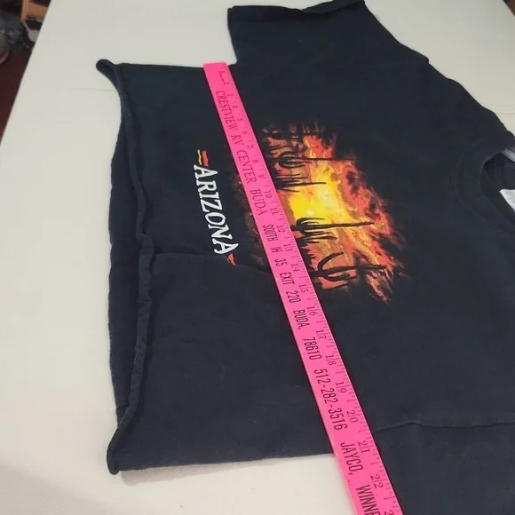 Gildan Crop shirt Arazona size L Cactus Cropped - Picture 6 of 8